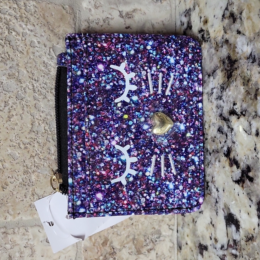 Betsey Johnson Cardholder Keychain -NEW
